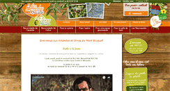 Desktop Screenshot of amandes-olives.fr